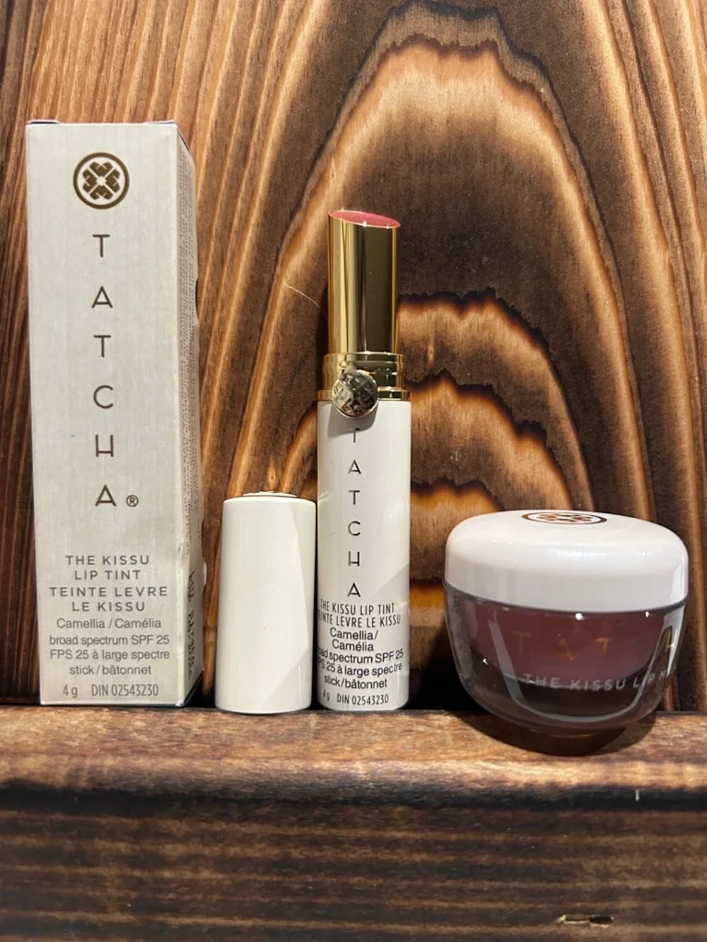 Tatcha The Kissu Lip Tint — Soft Coral Pink